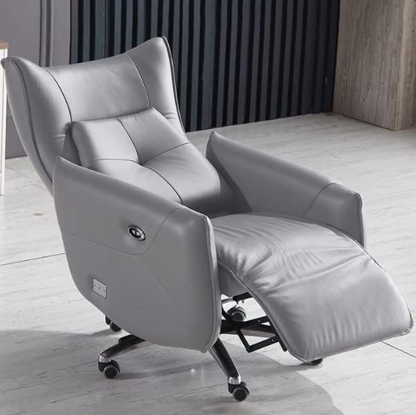 Kinnls Genuine Leather Executive Chair Wayfair Canada